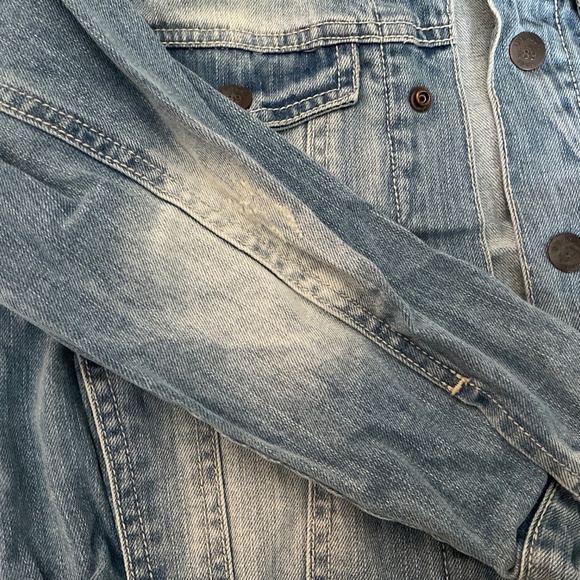 Children’s Place GIRLS Jean jacket - size 7/8 - Picture 4 of 6